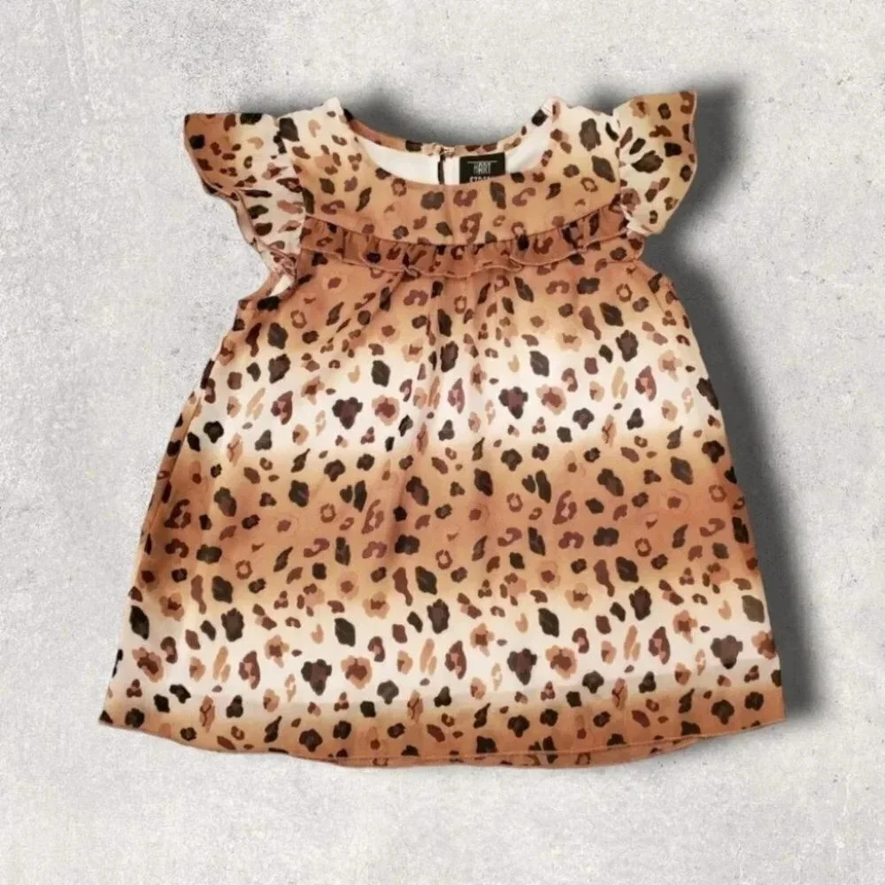 4T Hart Street Animal Print Dress
